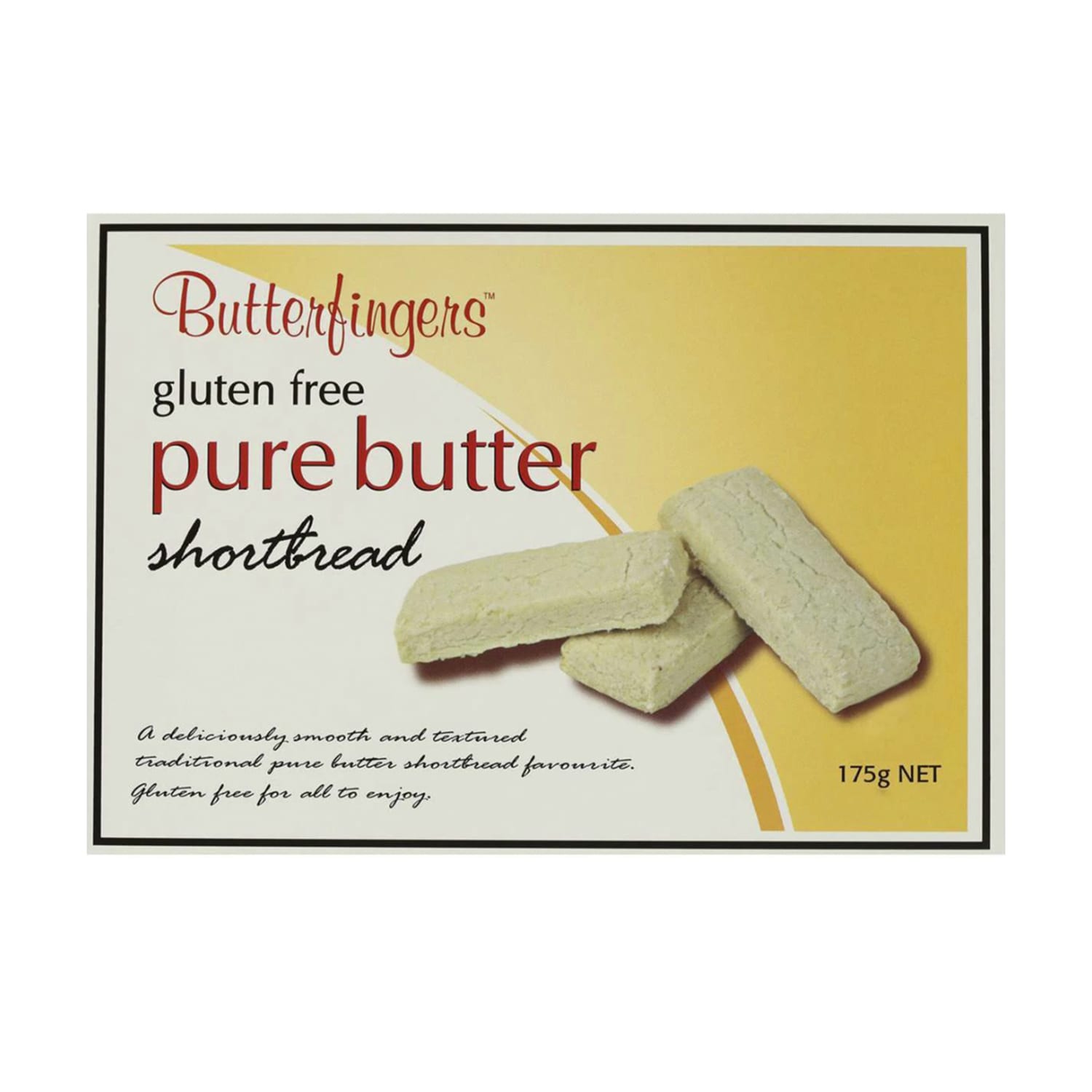 Butterfingers Gluten Free Shortbread Biscuits 175g | Ifmal.com