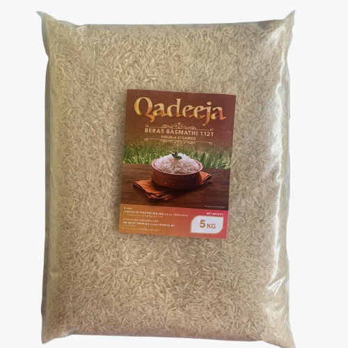 Qadeeja Beras Basmathi 1121 Double Steamed 5kg Product Of Pakistan V Ifmal Com