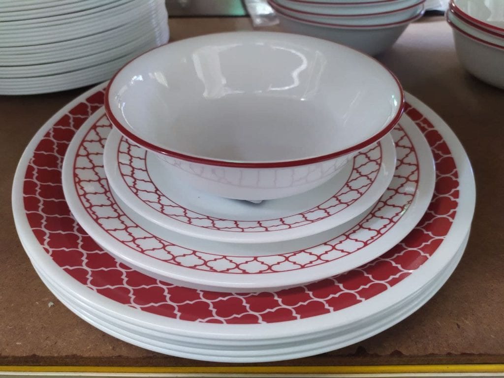 pinggan, pinggan corelle